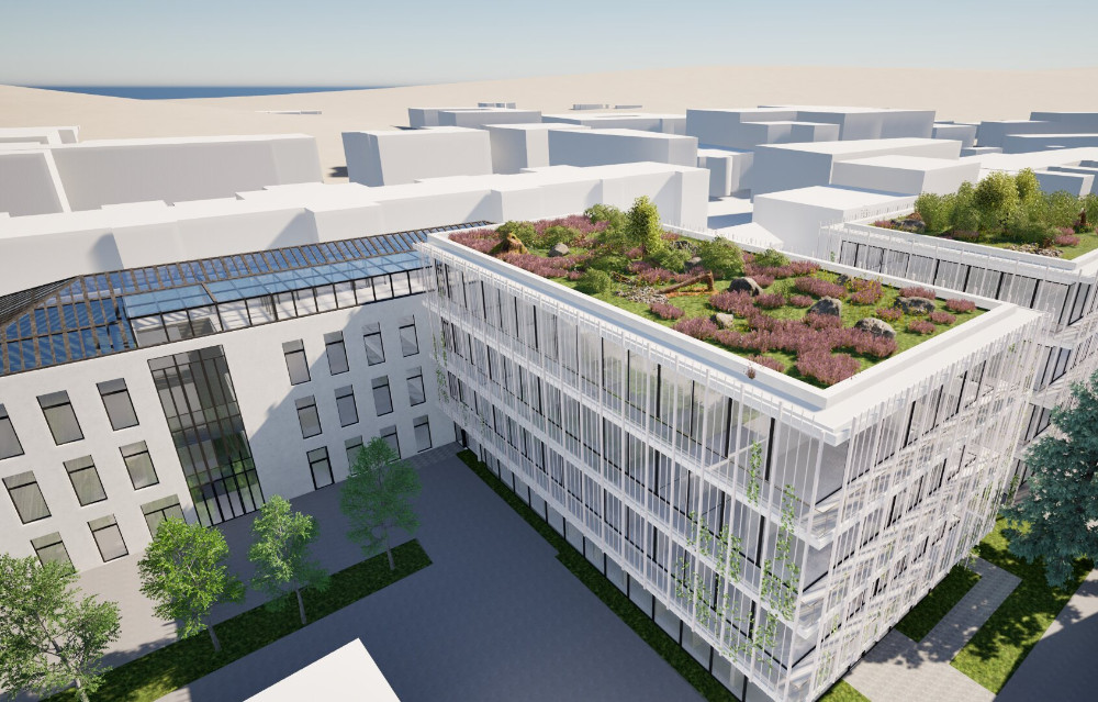 Małopolskie Centrum Psychiatrii w Krakowie, wizualizacja.