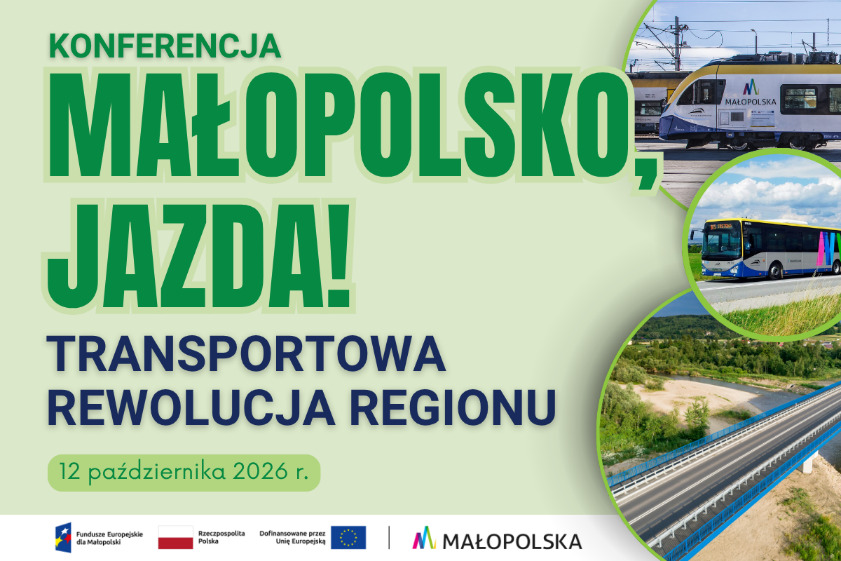Plakat z zaproszeniem na konferencję.