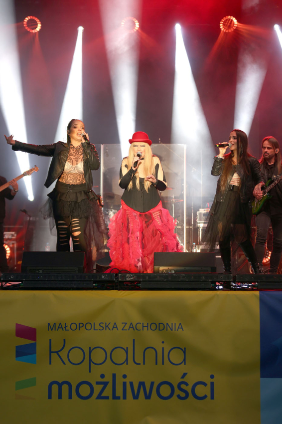 Maryla Rodowicz na scenie.