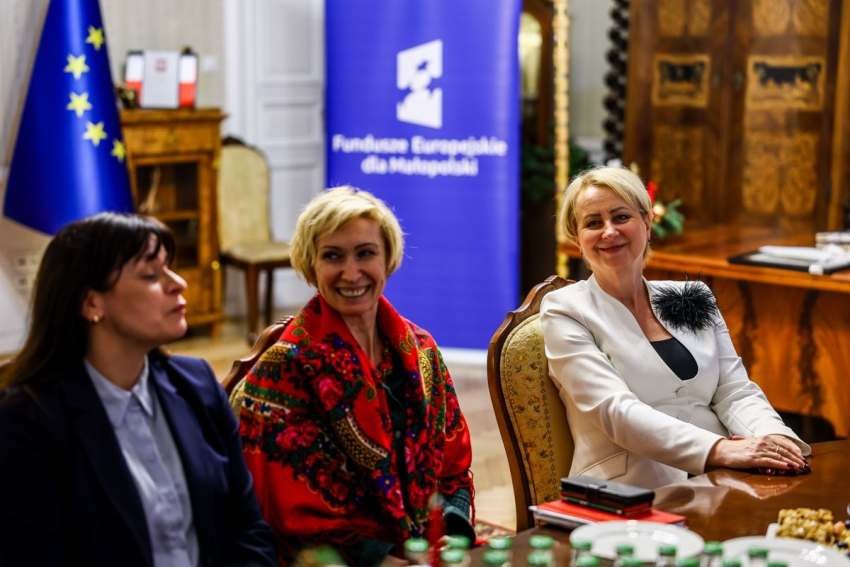 Uczestniczki spotkania.