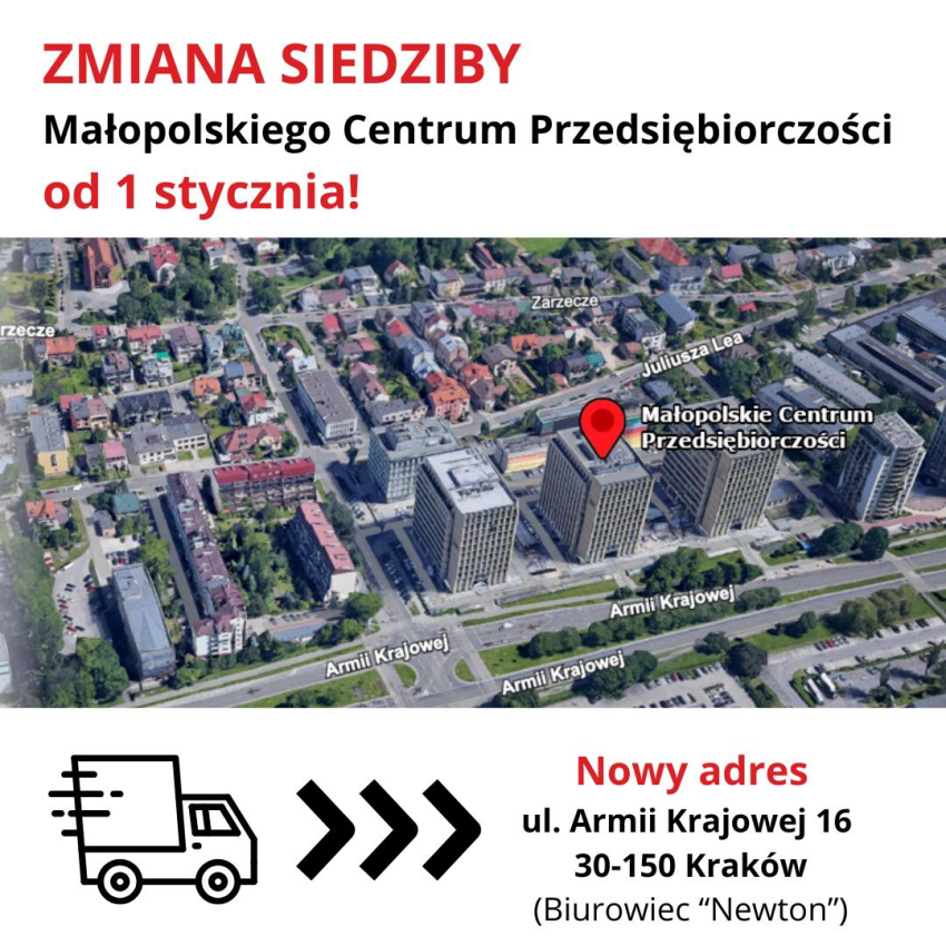 mapka z lokalizacją siedziby MCP