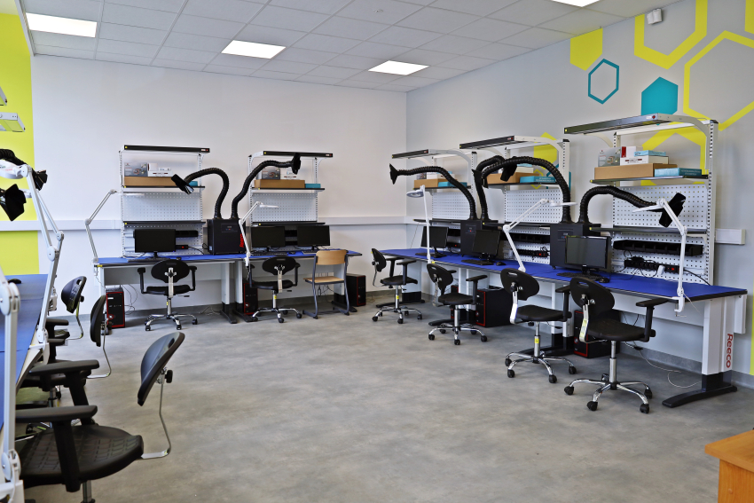 Pracownia automatyki budynkowej.