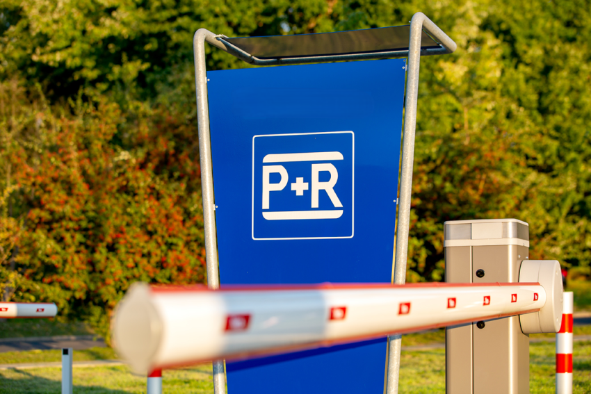 Oznaczenie parkingu Park & Ride