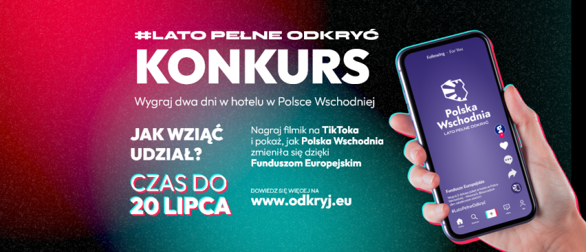 Grafika ilustracyjna konkursu #LatoPełneOdkryć