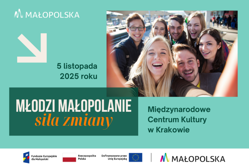 Plakat z informacją o wydarzeniu.