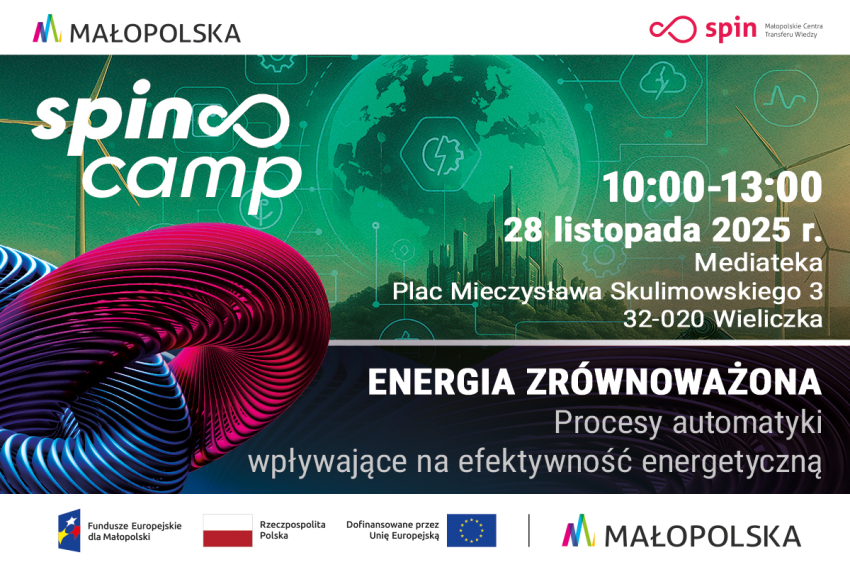 Plakat z informacją o wydarzeniu.