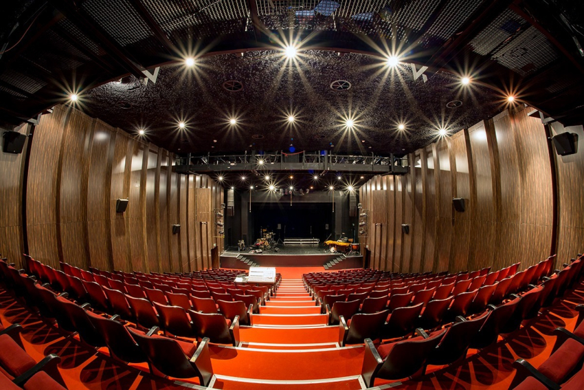 Scena i widownia w teatrze