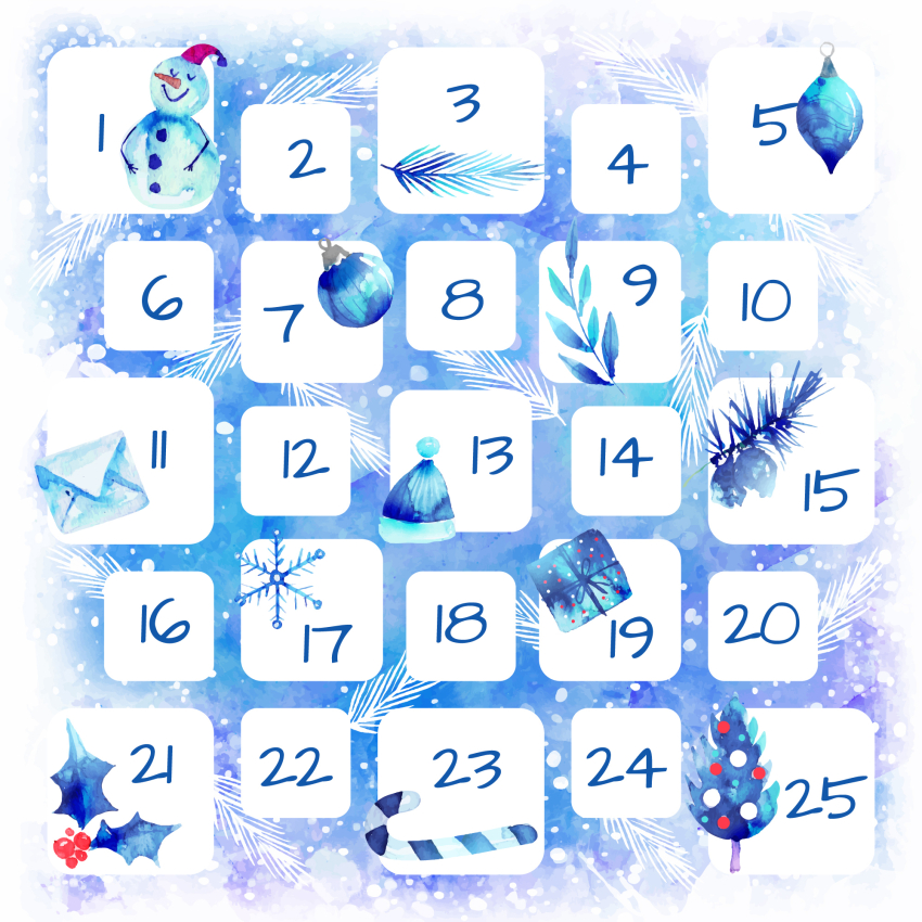 Kalendarz świąteczny.