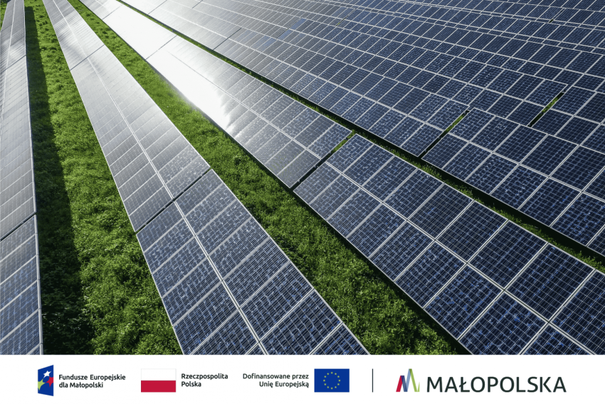 Panele słoneczne.