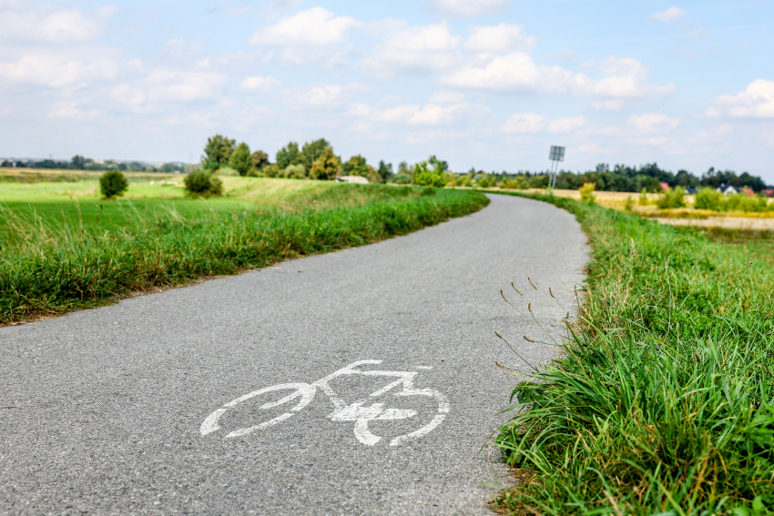 Ścieżka rowerowa.