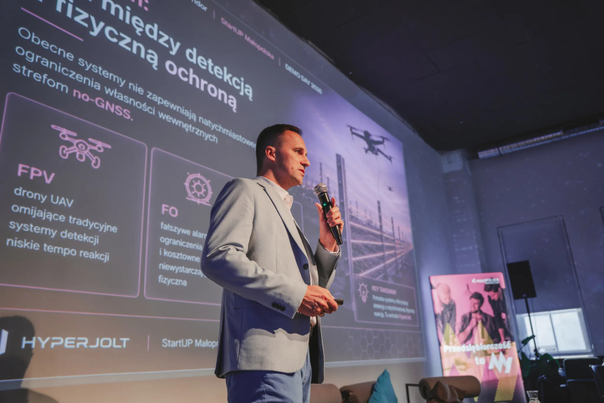 Przemowa panelisty.