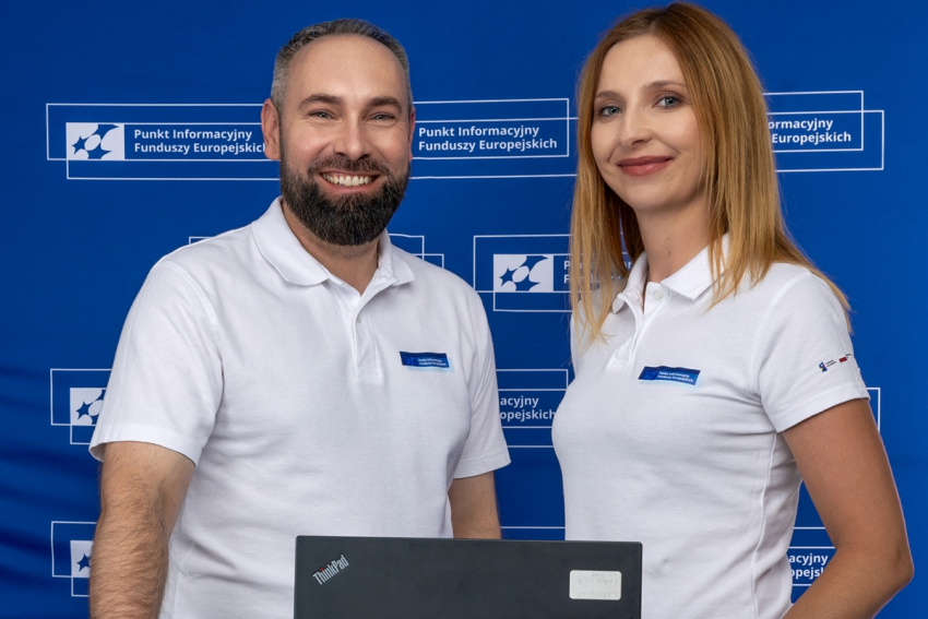 Konsultanci z Punktu Informacyjnego Funduszy Europejskich.