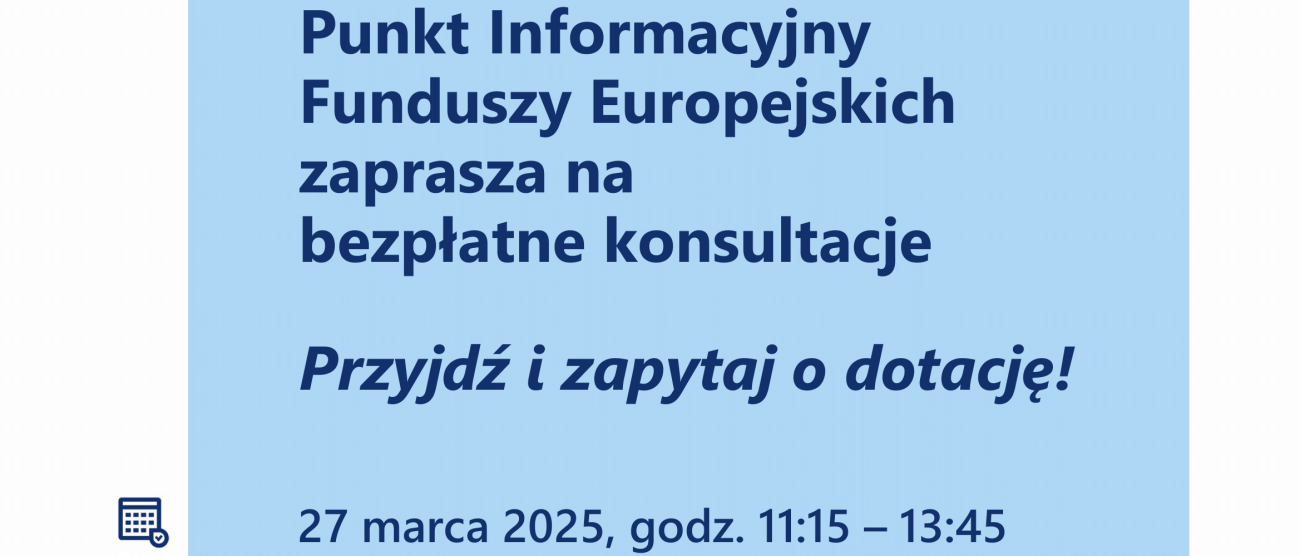 Plakat z informacją o wydarzeniu