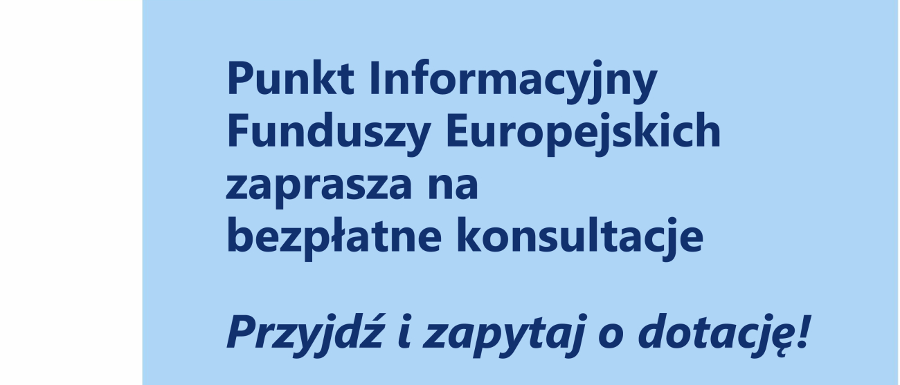 Plakat z informacją o projekcie
