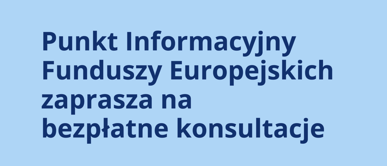Plakat z informacją o MPI