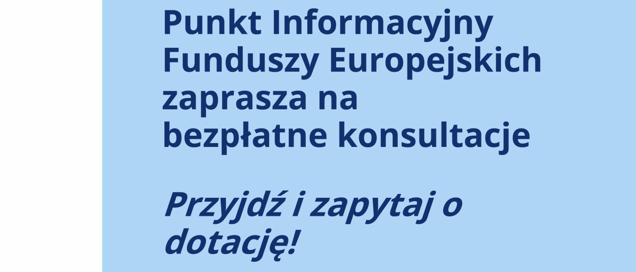 Plakat z informacją o MPI
