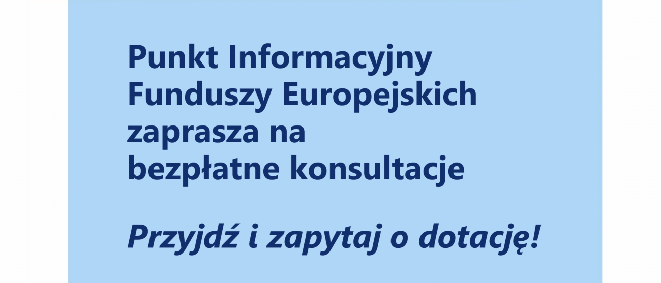 Plakat z informacją o wydarzeniu.