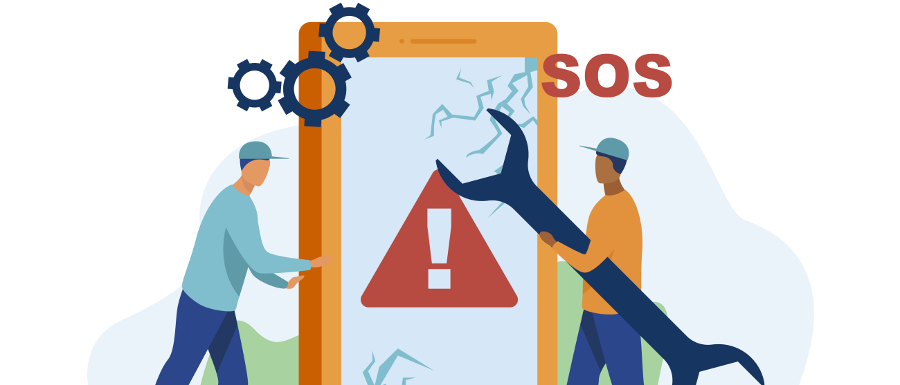 Ikonka zepsutego telefonu