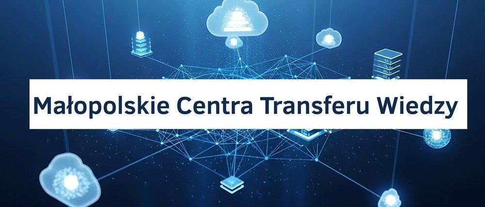 Grafika z tytułem Małopolskie Centra Transferu Wiedzy.
