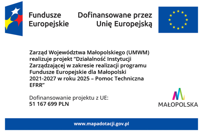 Grafika z informacją o projekcie.