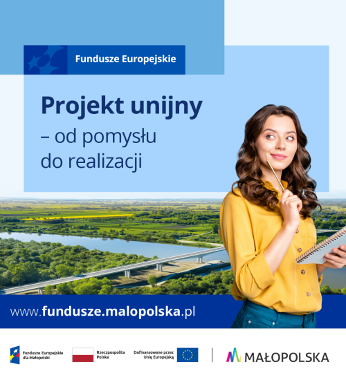 Okładka publikacji zawiera tekst Projekt unijny - od pomysłu do realizacji.