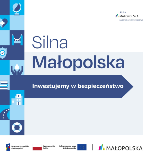 Silna Małopolska Inwestujemy w bezpieczeństwo - okładka.