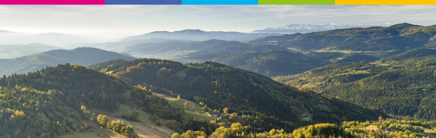 Szczyt górski Mogielnica.